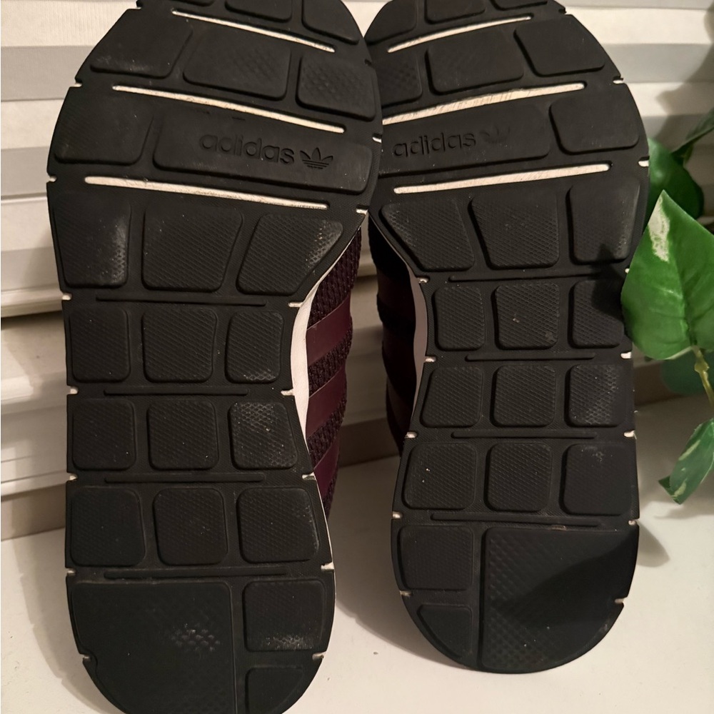 Adidas Women's Black and Pink Athletic Shoes - Picture 6 of 8